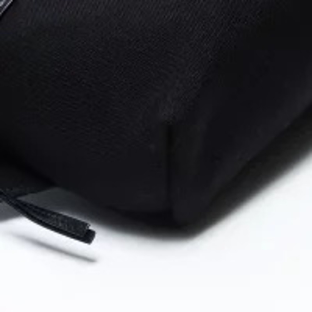 Yves Saint Laurent logo canvas waist bag shoulder black - Picture 6 of 13